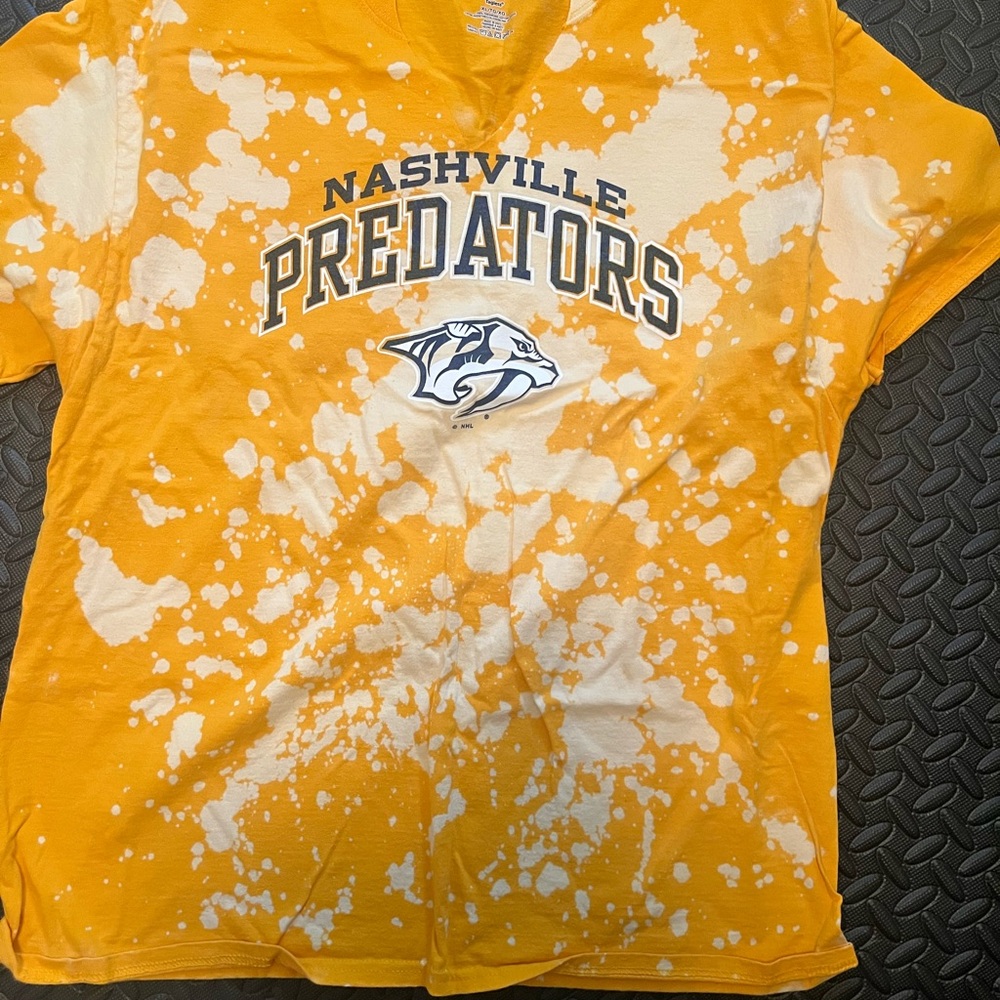 Nashville Predators Yellow T-Shirt